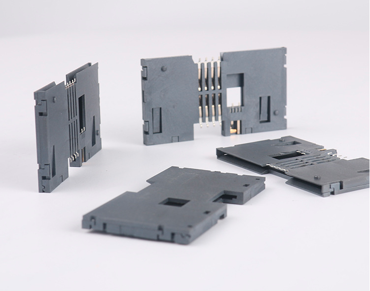 IC卡座超薄SmartCard卡座 工字形SMART CARD卡座 貼片ic卡座連接器