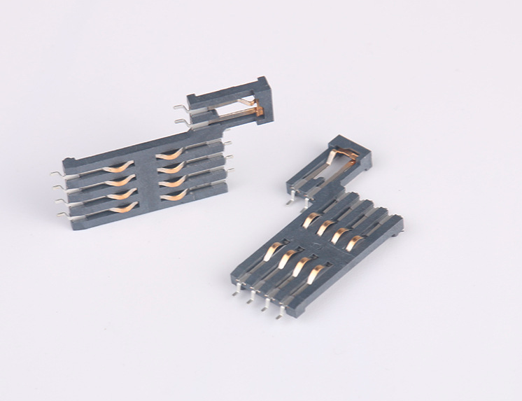 IC卡座超薄SmartCard卡座 工字形SMART CARD卡座 貼片ic卡座連接器