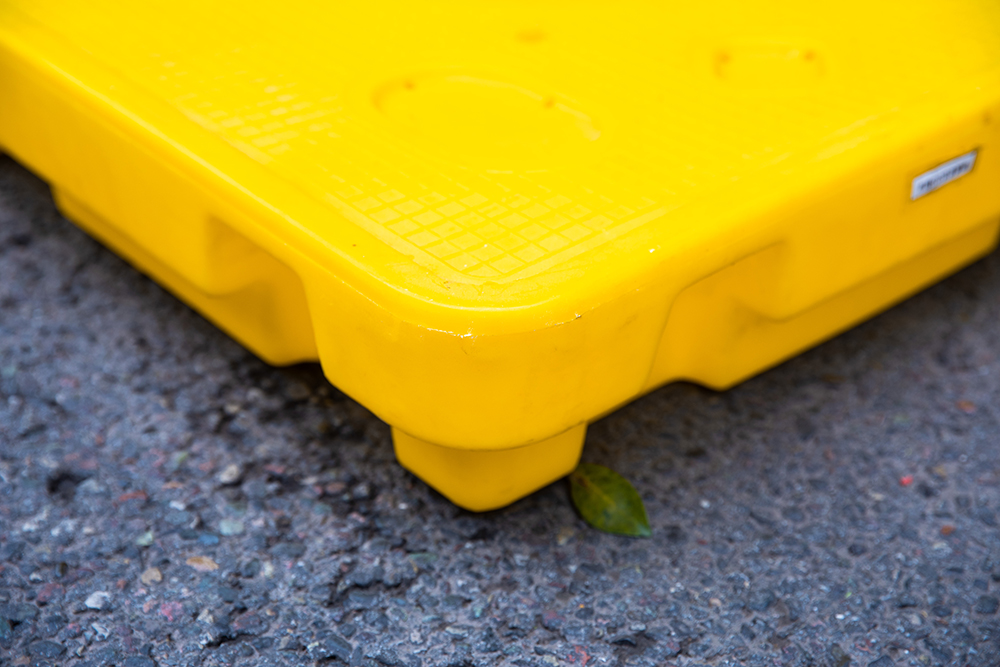 防滲漏托盤重慶廠家單桶防泄漏托盤接油平臺(tái)防泄漏卡板 單桶防滲漏托盤