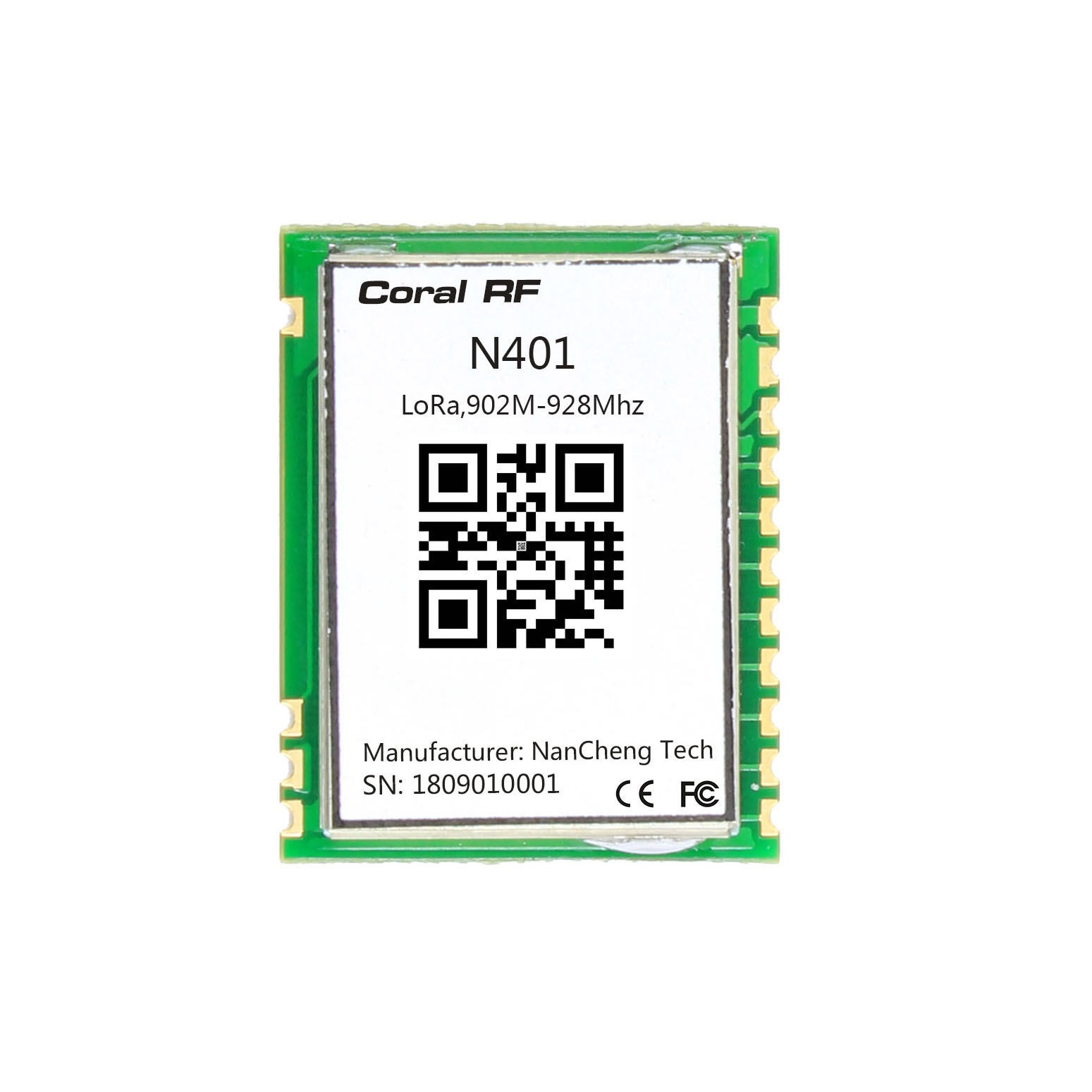 SX1262低功耗大功率串口小體積遠距離窄帶spi模塊433M 868MHz N401AS-868M