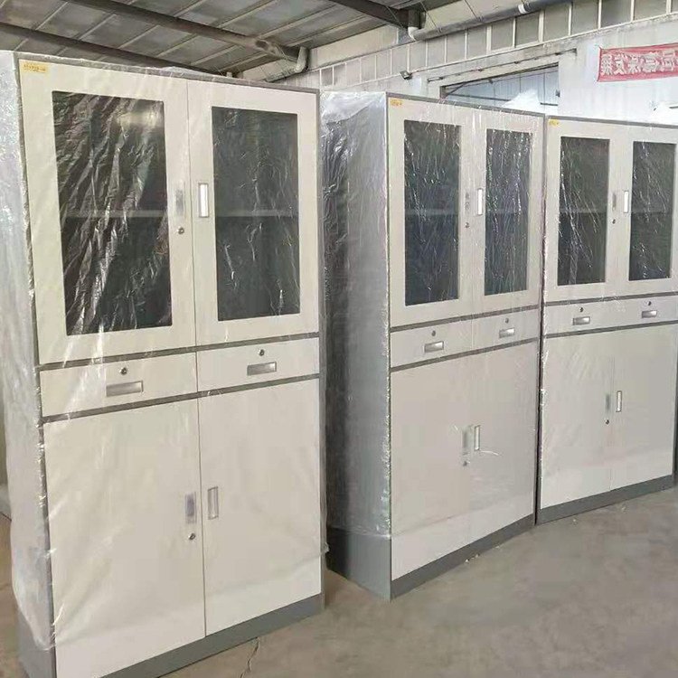 深圳鋼制柜 辦公室文件儲物柜 加厚收納柜矮柜可定制