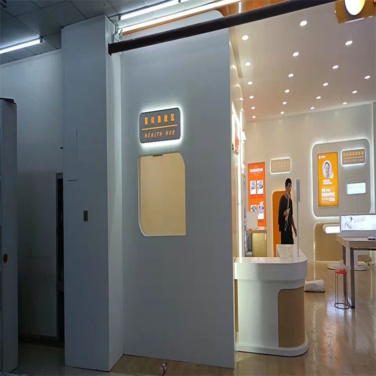 定制展柜  多功能置物架 西安烤漆免漆展臺加工