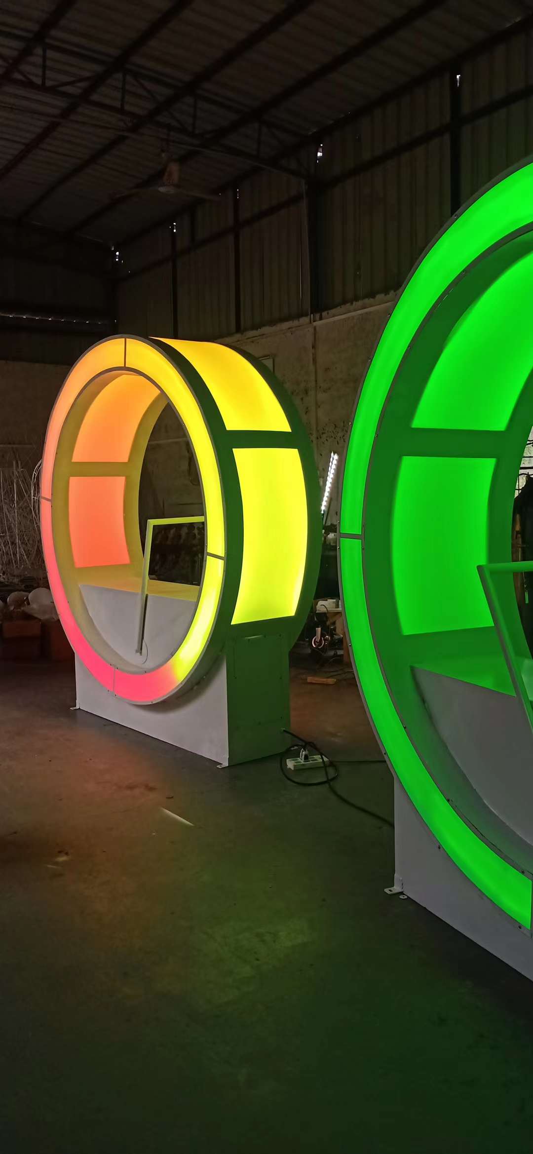 劃船機(jī) 互動(dòng)燈光裝置 互動(dòng)美陳裝置 單車互動(dòng)裝置