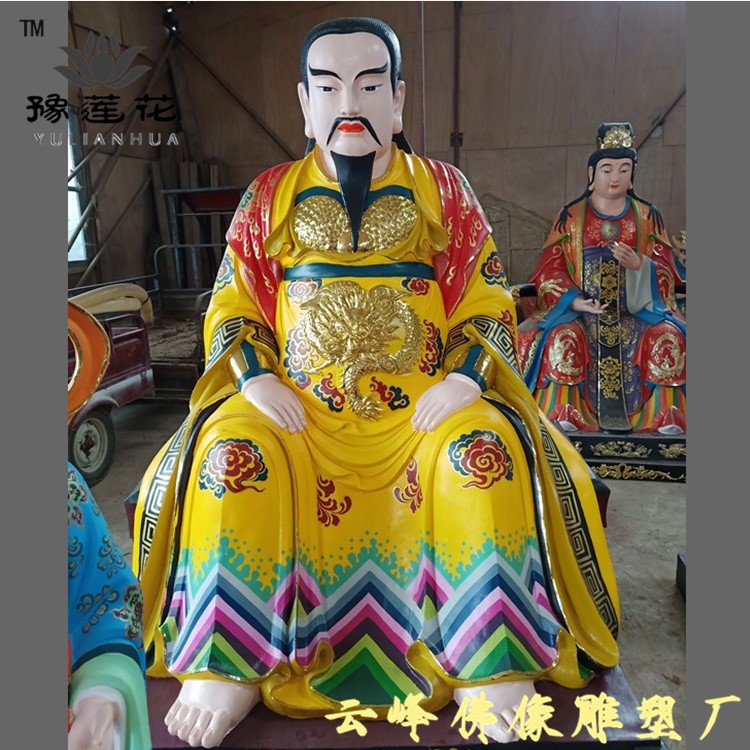 真武大帝佛像 周公桃花 無量祖師 水火二將神像 玄武大帝佛像定做