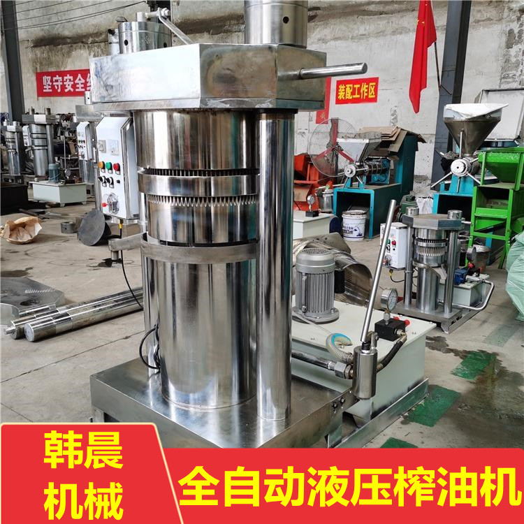 韓式多功能不銹鋼液壓榨油機(jī)油坊芝麻核桃花生榨油機(jī)