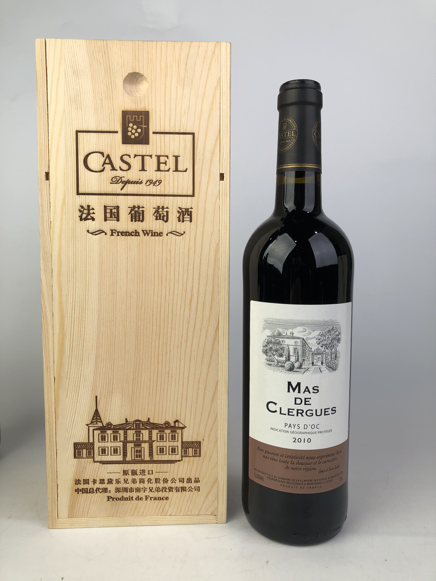 法國(guó) 卡思黛樂(lè)克雷格酒莊干紅葡萄