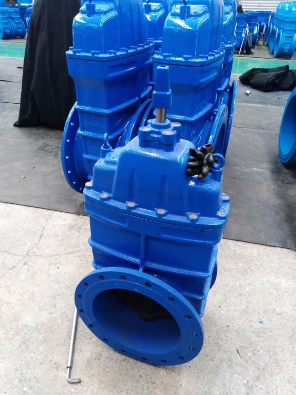 朝陽加長桿閘閥DN200 軟密封直埋加長桿閘閥廠家 開關靈巧 軟密封直埋加長桿閘閥