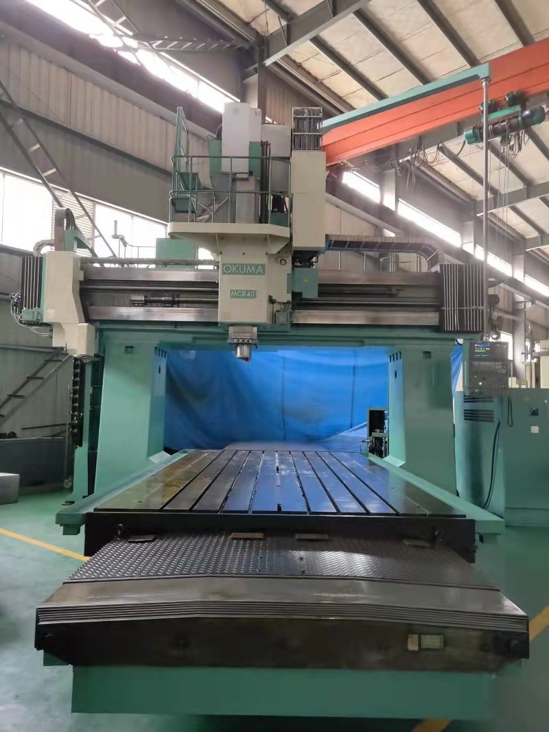 出售日本大隈4x5米數(shù)控龍門鏜銑加工中心進(jìn)口二手?jǐn)?shù)控銑床4x5米數(shù)控龍門鏜銑加工中心