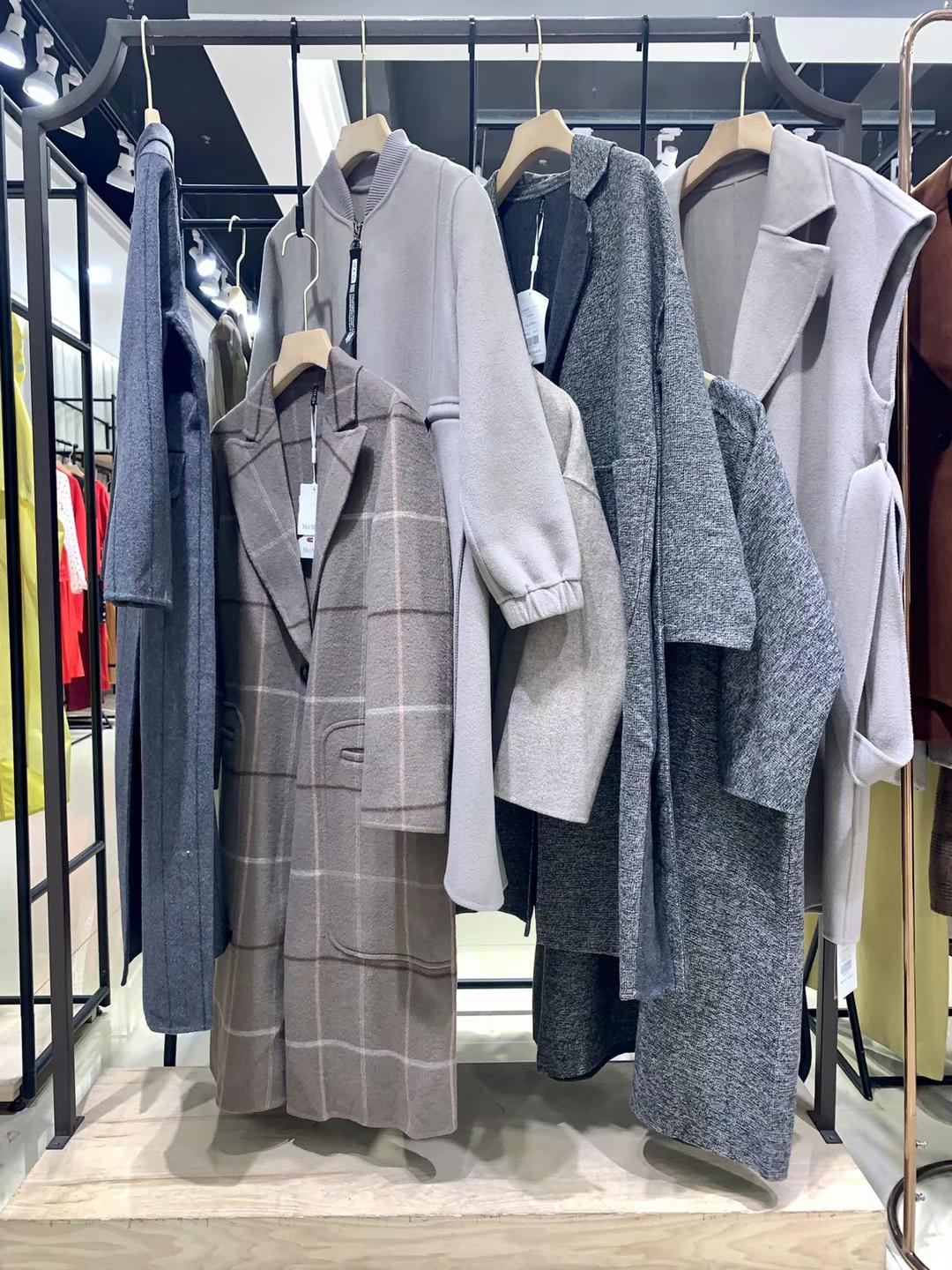 【瑪斯瑪瑞】21冬高 端品牌雙面羊絨大衣品牌女裝折扣批發(fā)供應(yīng)商價(jià)格
