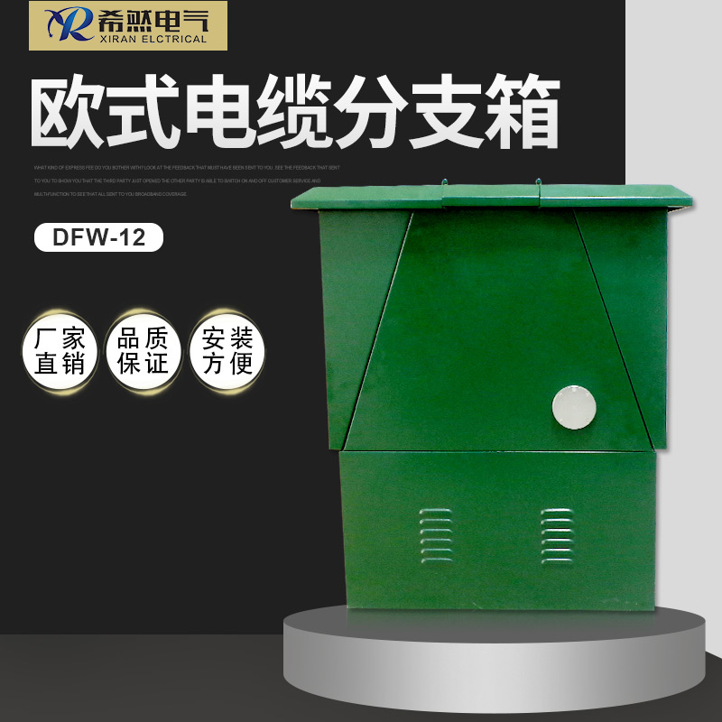 DFW-12/630 一進(jìn)多出10kv鋼板不銹鋼  歐式電纜分支箱