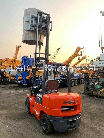 圓抱夾叉車 合力3噸升高4米抱夾叉車 合力抱夾叉車