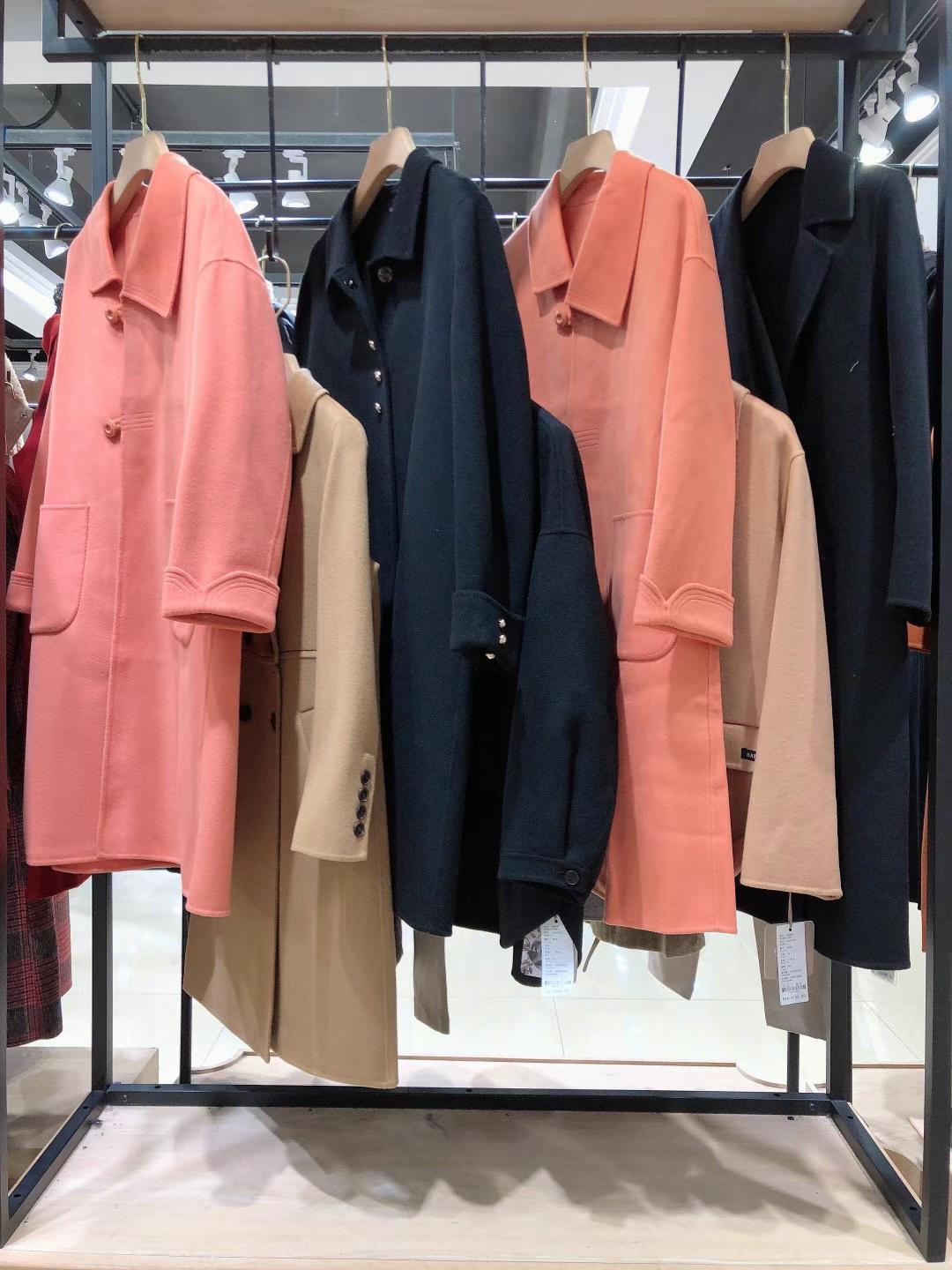 【羅佧秀】21冬高 端雙面羊絨大衣品牌折扣女裝淘寶貨源 淘寶直播貨源供應(yīng)商