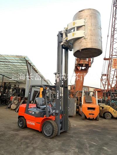 圓抱夾叉車 合力3噸升高4米抱夾叉車 合力抱夾叉車