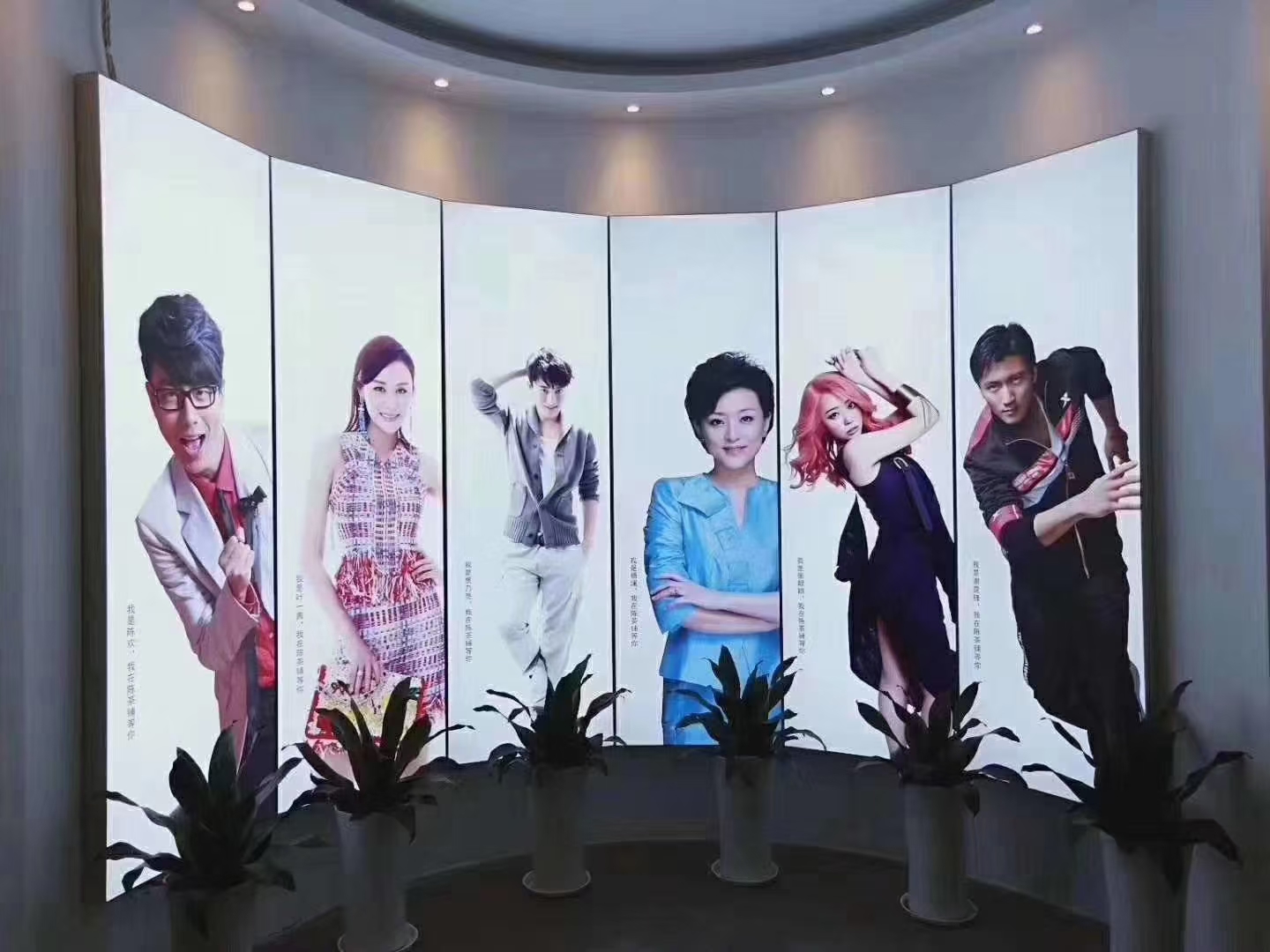 背景墻軟膜燈箱布