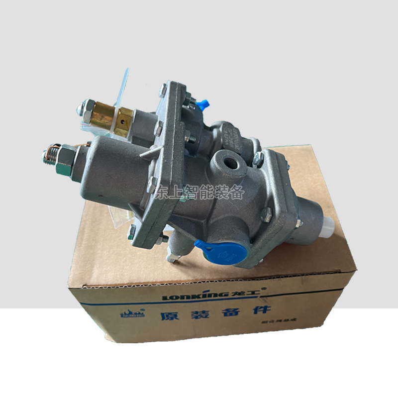 龍工裝載機(jī)組合閥總成CDM835E 833N油水分離器排氣閥