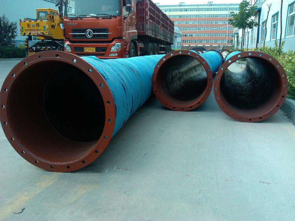 法蘭大口徑膠管廠家 大口徑輸水膠管 遼寧大口徑膠管