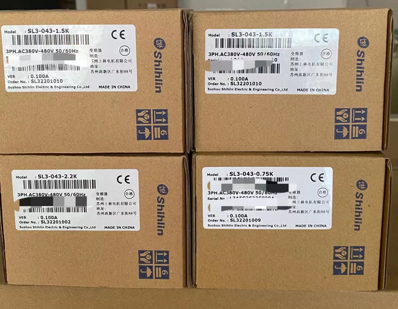 SL3-021-0.4K變頻器士林全新原裝正品