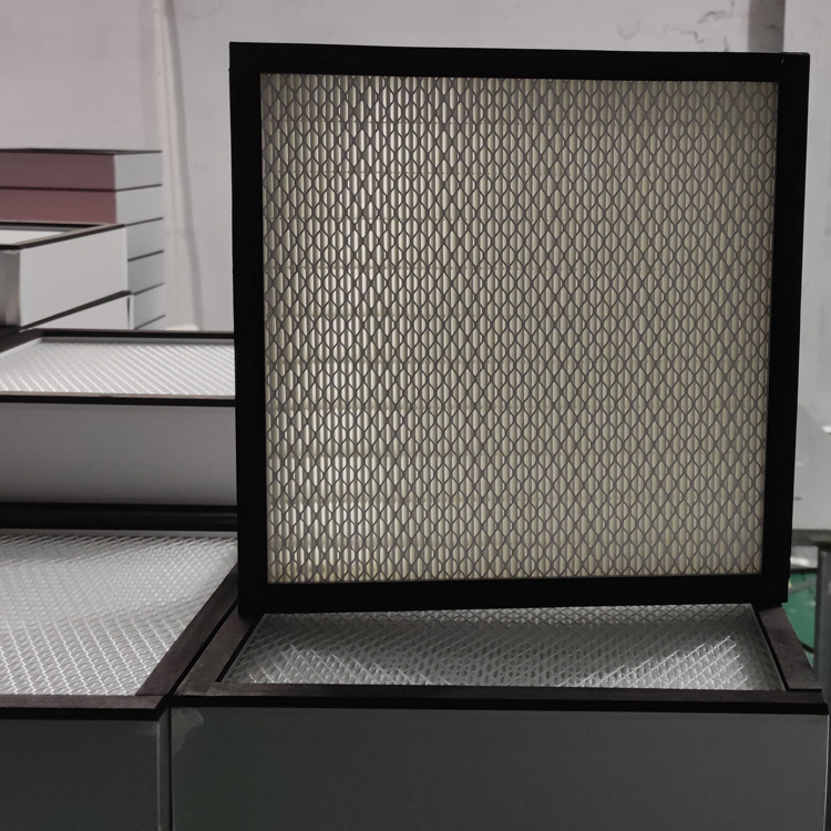 實驗室制藥廠食品廠凈化工程手術(shù)室用有隔板H14*過濾器 工業(yè)級*過濾器