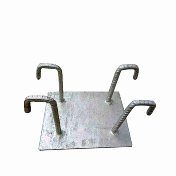 鋼結(jié)構(gòu)建筑配件 焊接鋼板預(yù)埋件 高強(qiáng)度地腳螺栓