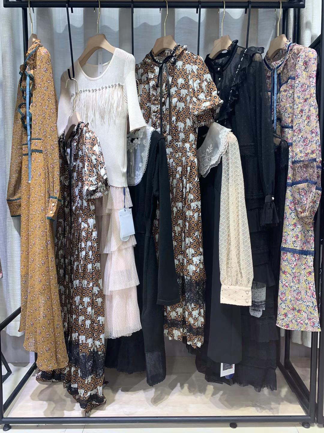 品牌女裝杰茜卡的秘密歐式宮廷風(fēng)連衣裙系列品牌女裝撤柜下架尾貨直播實(shí)體貨源批發(fā)供應(yīng)鏈