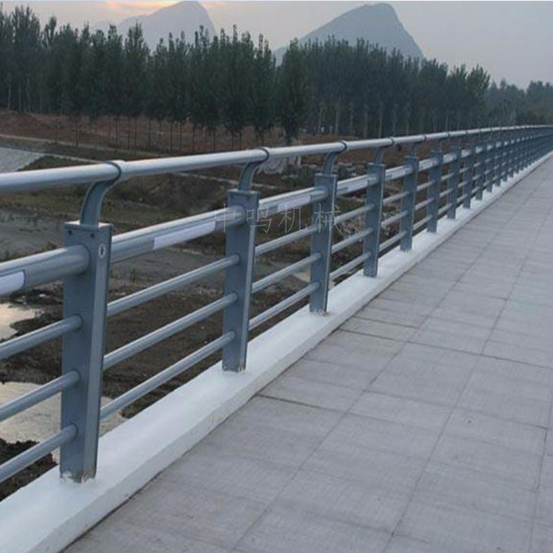 燈光橋梁防撞護欄 不銹鋼景觀立柱護欄 道路隔離欄桿