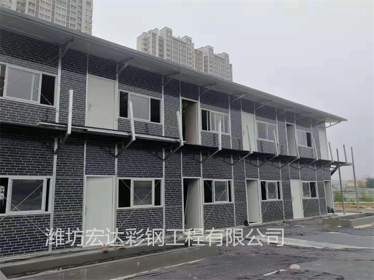 浙江單層打包箱 工地 快拼箱房 防火 集裝箱移動(dòng)板房 安裝快捷 按需定制
