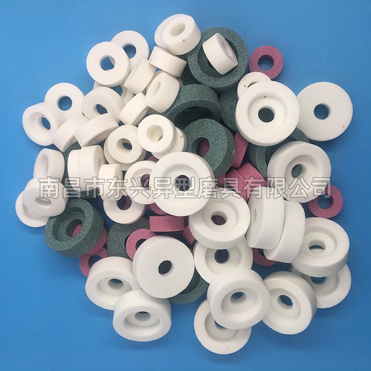 江西裁布機裁剪機磨刀器砂輪鉻剛玉18x18x8顆粒均勻