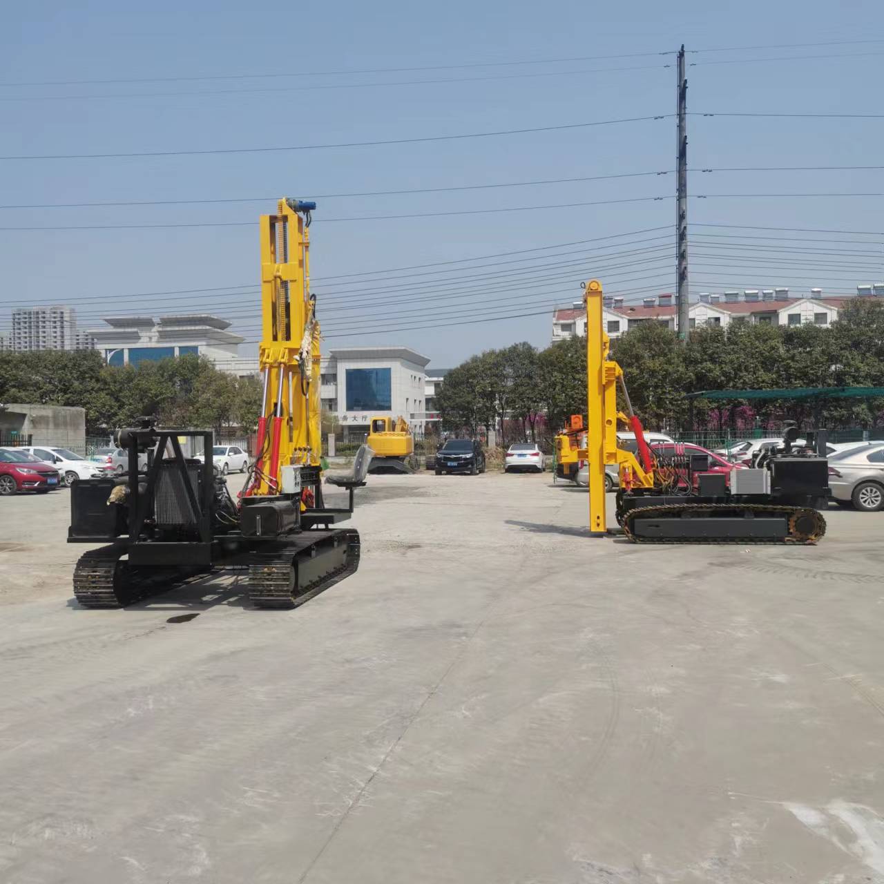 益宇重工光伏打樁機(jī)廠家 光伏鉆孔機(jī)定制