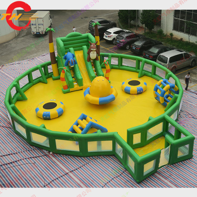 深圳充氣跳床滑梯城堡價格 廣州戶外充氣城堡充氣蹦蹦床供應(yīng) 娛樂設(shè)備廠家