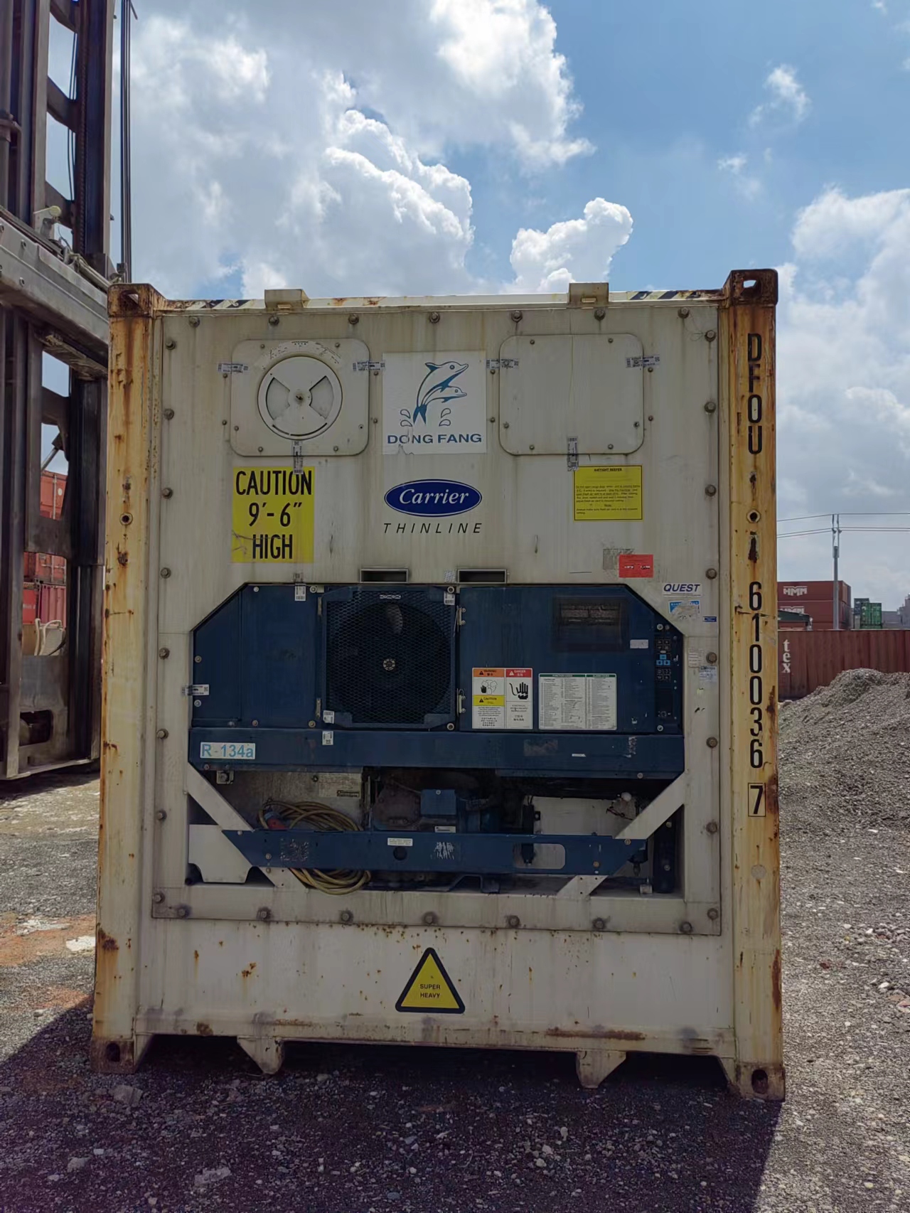 二手冷藏集裝箱租賃 臨時(shí)工地活動房 打包箱式