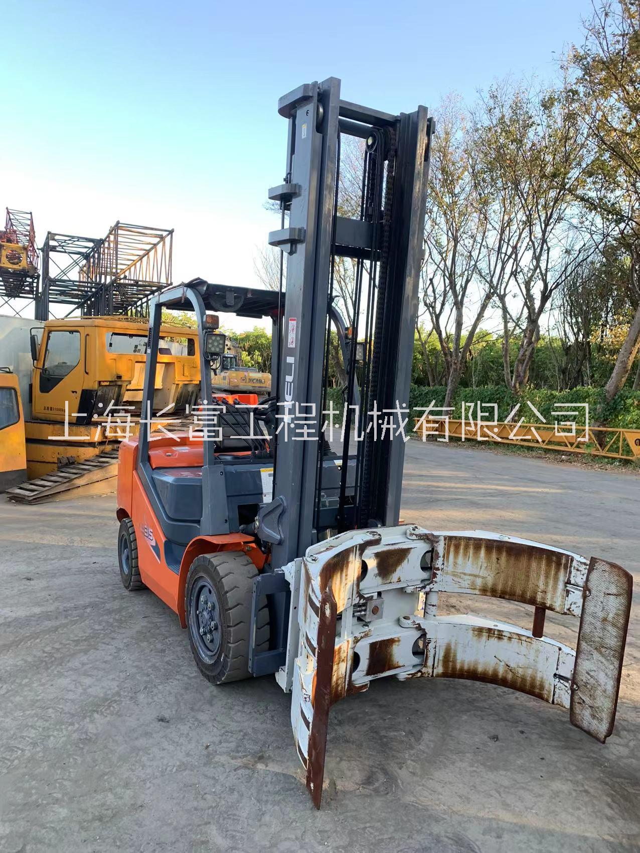 G35合力抱夾叉車 升高4米卡斯卡特圓抱夾 大柴發(fā)動機(jī)電子檔合力圓抱夾叉車
