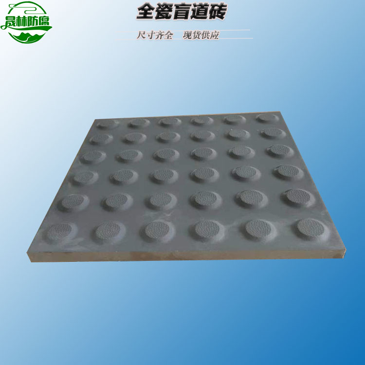 標(biāo)準(zhǔn)地面抗壓全瓷盲道磚 25厚盲道磚品牌8  全瓷盲道磚13