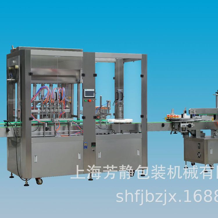 【灌裝機(jī)】全自動六頭膏體灌裝機(jī)灌裝貼標(biāo) 膏體自動灌裝機(jī)