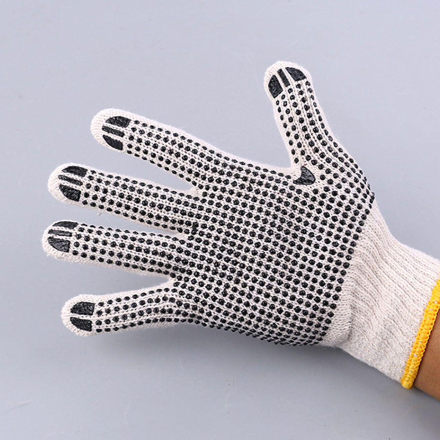 蒙鑫點(diǎn)膠手套廠家點(diǎn)膠點(diǎn)珠耐磨防滑550克耐磨防滑點(diǎn)塑耐磨工地手套