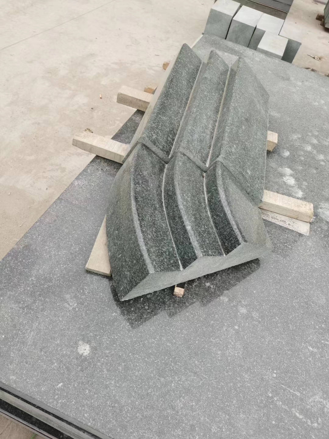 森林綠石材 深綠麻加工廠 萬年青批發(fā)