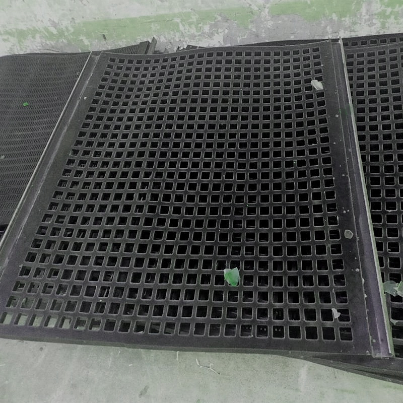 橡膠篩網(wǎng) 橡膠篩網(wǎng)漲緊式安裝 XJZ1848型 磨耗低 鐵礦選礦 抗撕裂