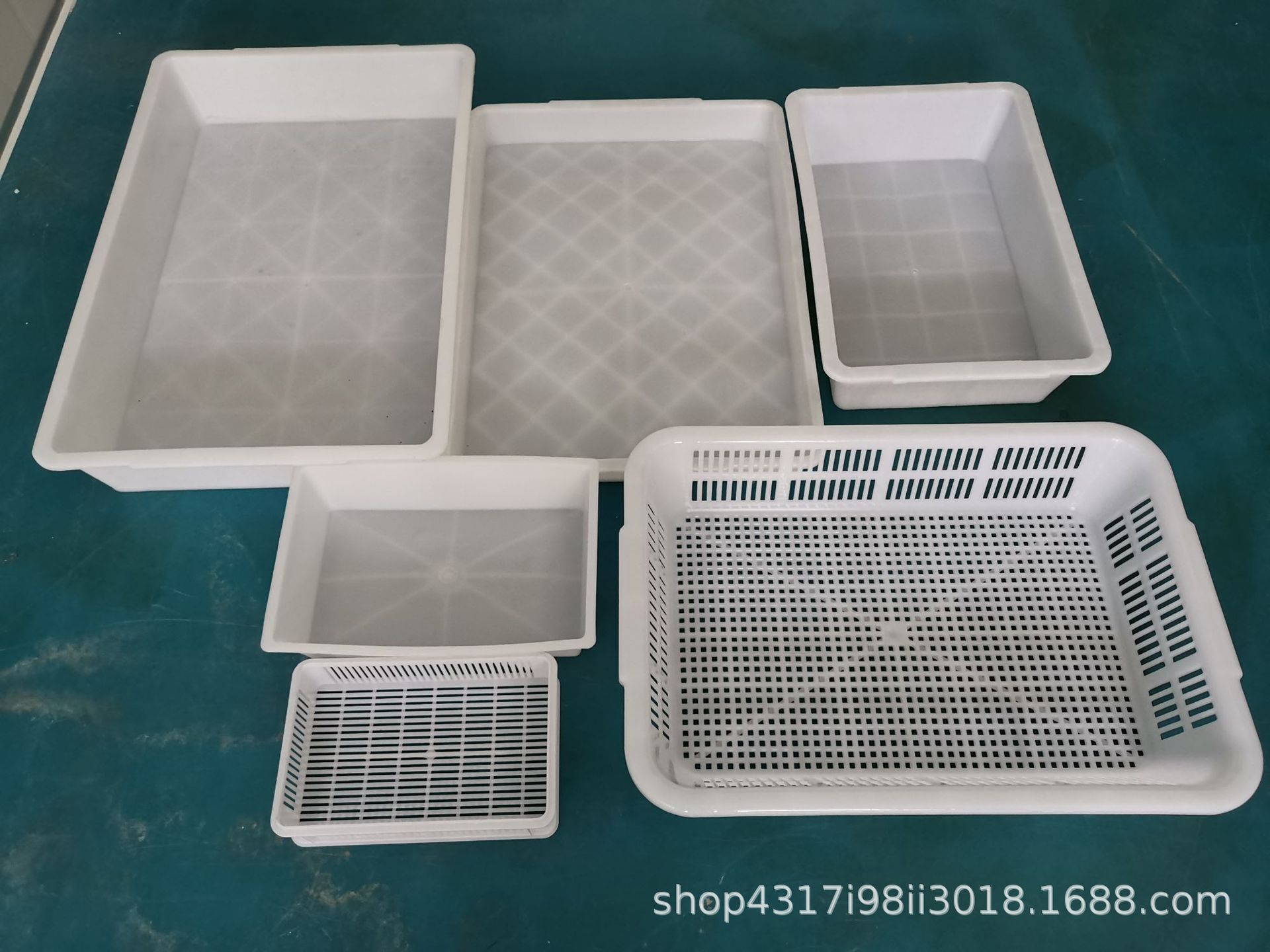 塑料盒 冷凍盤 0.25-10公斤冷凍盒 海鮮冷凍盒 食品冰盤 加厚