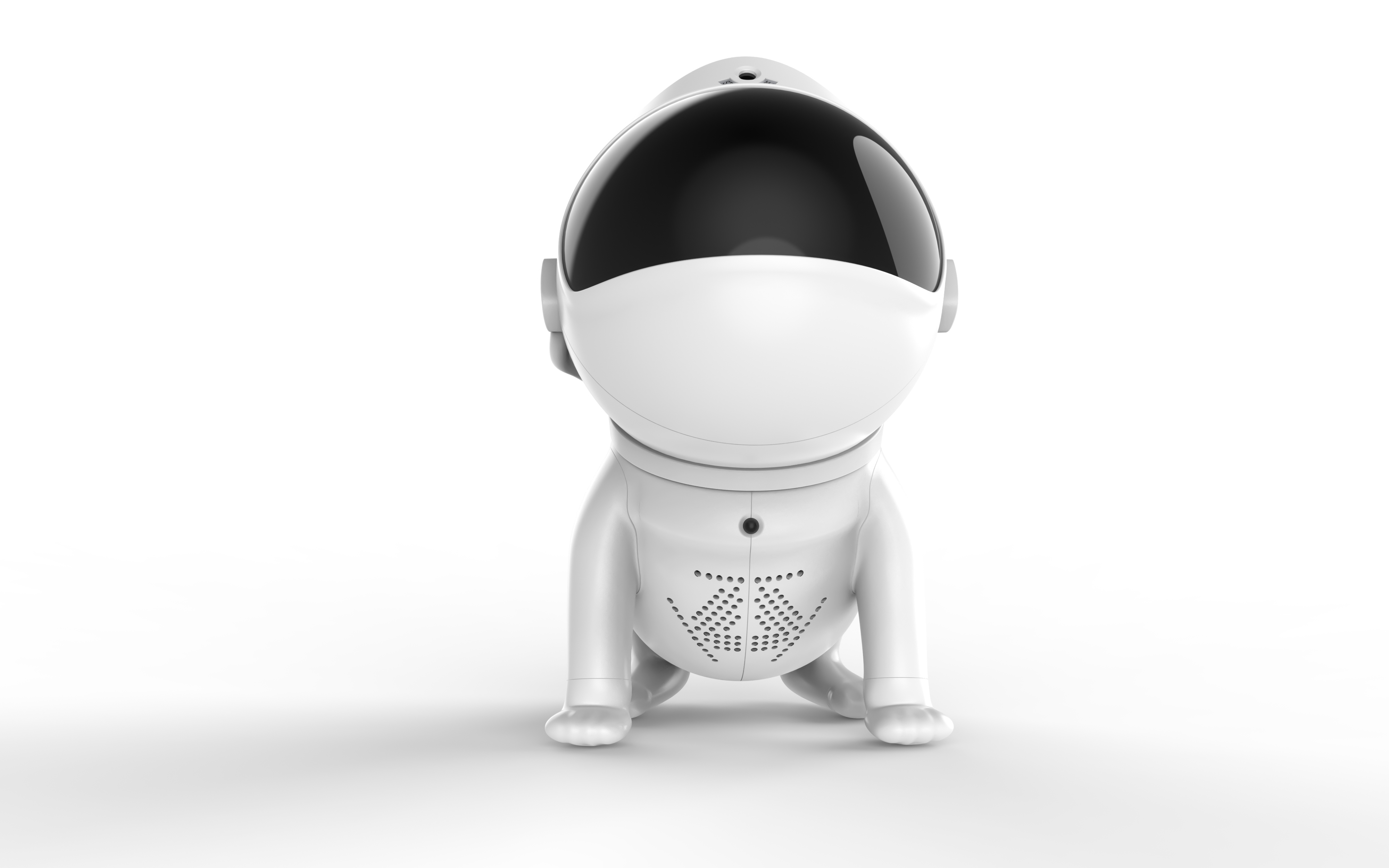 新款太空狗音樂星空投影燈 藍牙音箱WiFi智能白噪音臥室氛圍燈