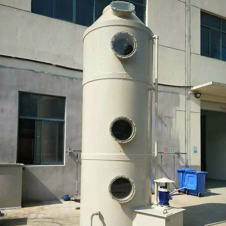 pp不銹鋼噴淋塔廠商定制、加工、廠家、批發(fā)價錢【四川欣杰隆環(huán)?？萍加邢薰尽?  title=