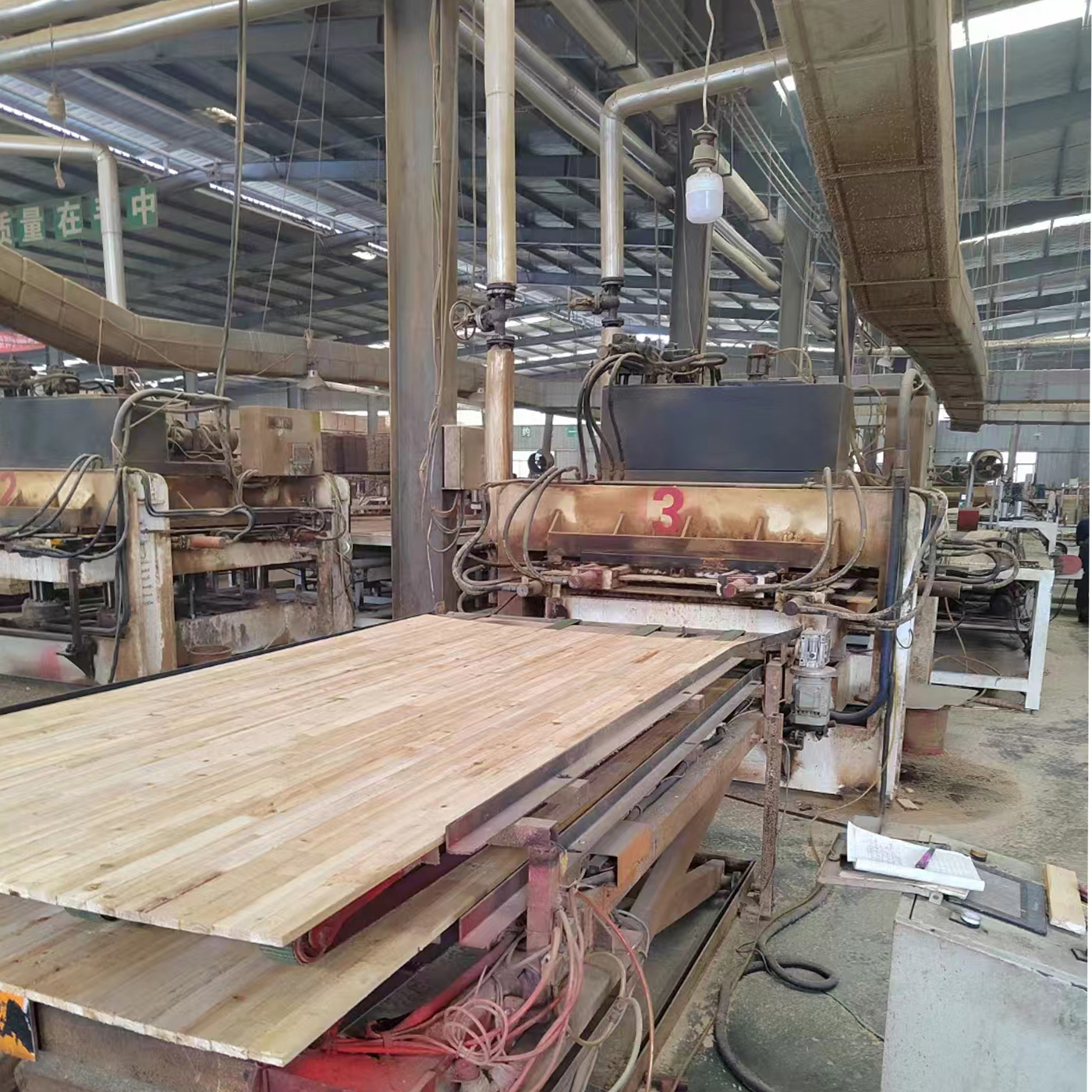 福建聯翔產 三壓二拼板熱壓機,壓板開槽熱壓機出售