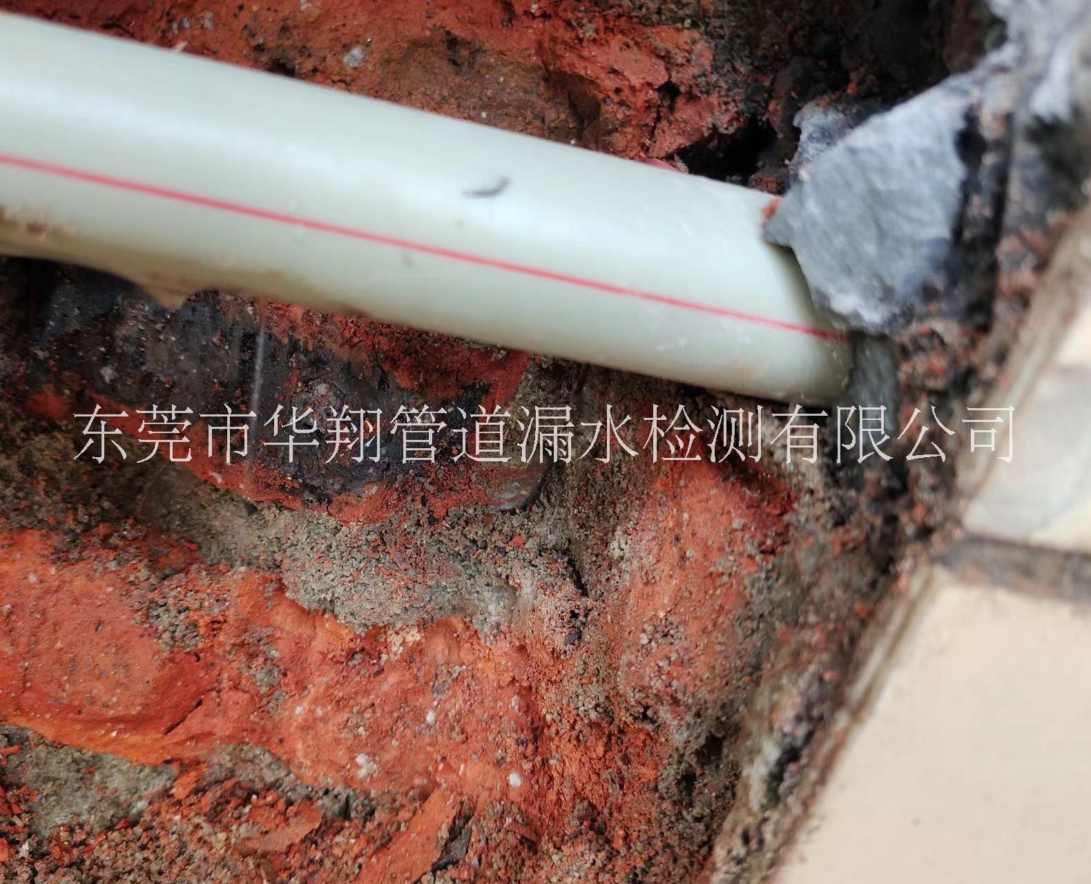 深圳壓力管道漏水檢修，高鐵站循環(huán)管道漏水測查，鍍鋅鋼管漏水查漏