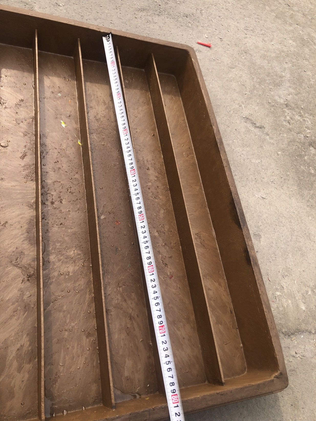 塑料巖心箱批發(fā)普通0.8米5格