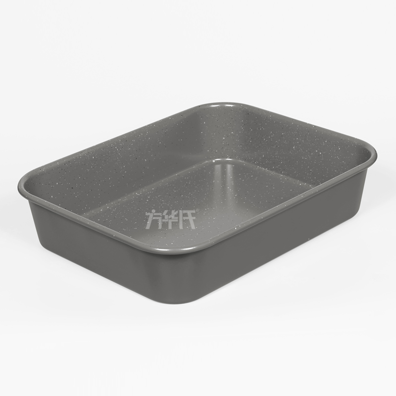 方華氏長方形不粘烤雞盤模具加厚碳鋼烤盤易清洗烘焙模具