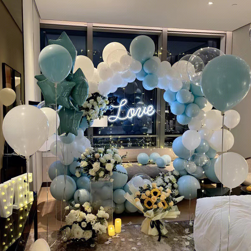 兒童節(jié)背景裝飾簽到背景墻氣球花藝裝飾背景搭建