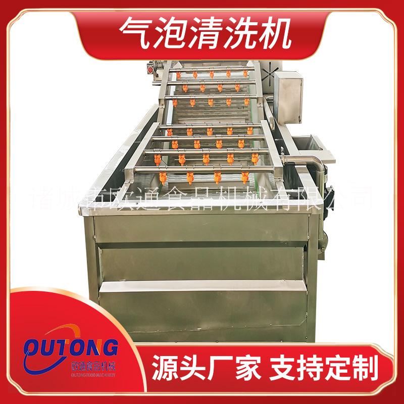 果蔬高壓清洗流水線 大棗土豆氣泡清洗機(jī)