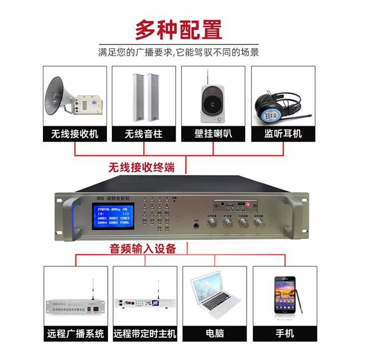 江西廠家提供多功能調(diào)頻發(fā)射機批發(fā)報價咨詢電話