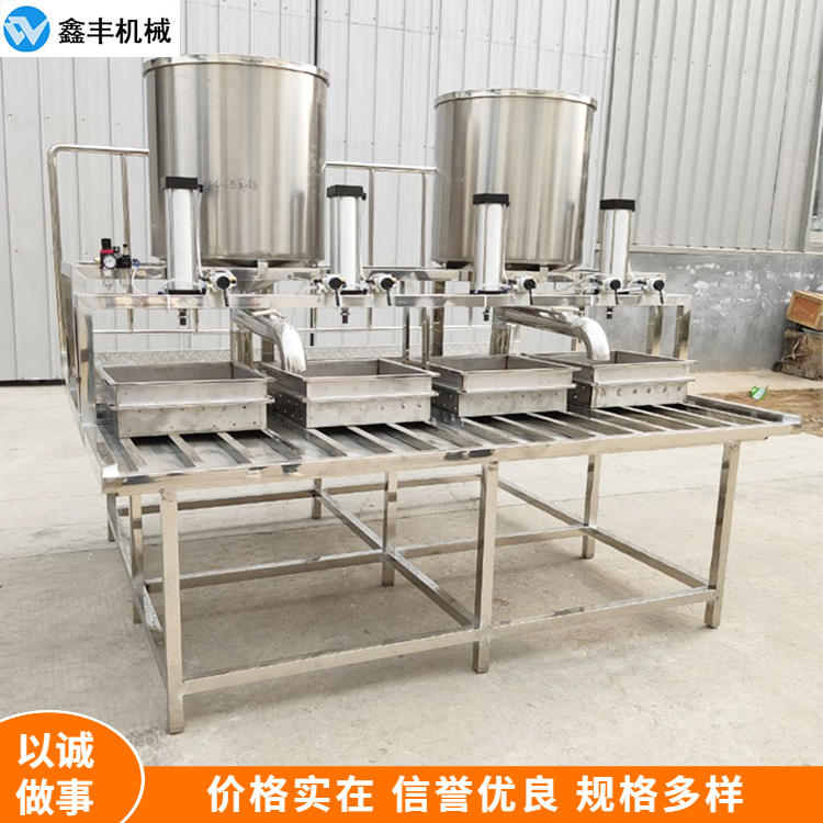 小型豆腐機成型機 自動化豆腐機 采用不銹鋼材質(zhì)