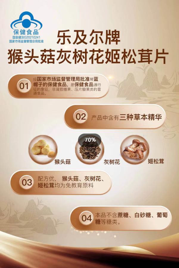 樂(lè)及爾牌猴頭菇灰樹花姬松茸片廠家