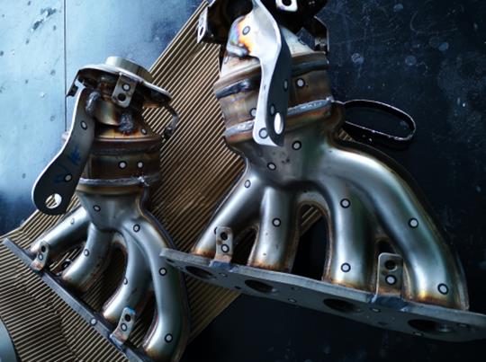 汽車排氣管三維掃描3D逆向建模設(shè)計服務(wù)解決方案