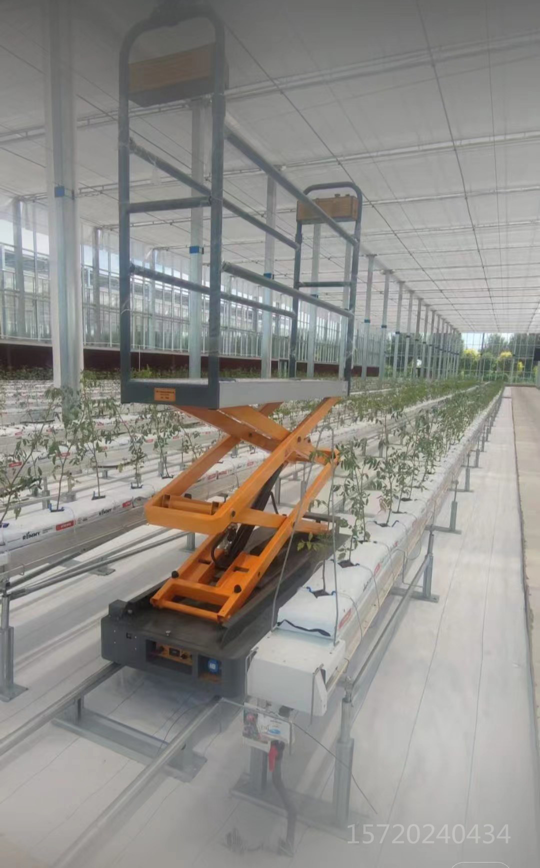 溫室大棚智能升降采摘車 電動升降車 軌道采摘車 溫室瓜果蔬菜采摘車